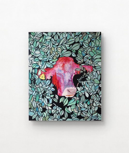 Menacing Bush Cow